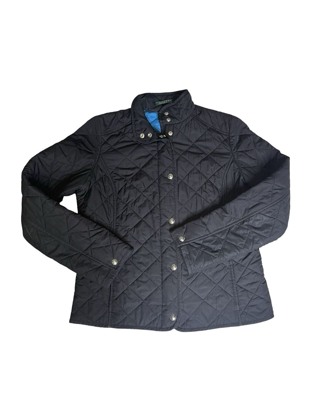 Ralph Lauren Black Diamond Quilted Women’s Jacket Size Medium